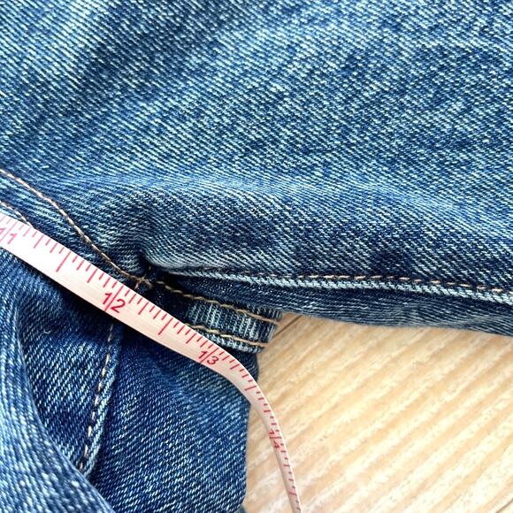 Articles of Society The Smith High Rise Relaxed Jeans | Deep Lake Size 14 - Picture 8 of 9